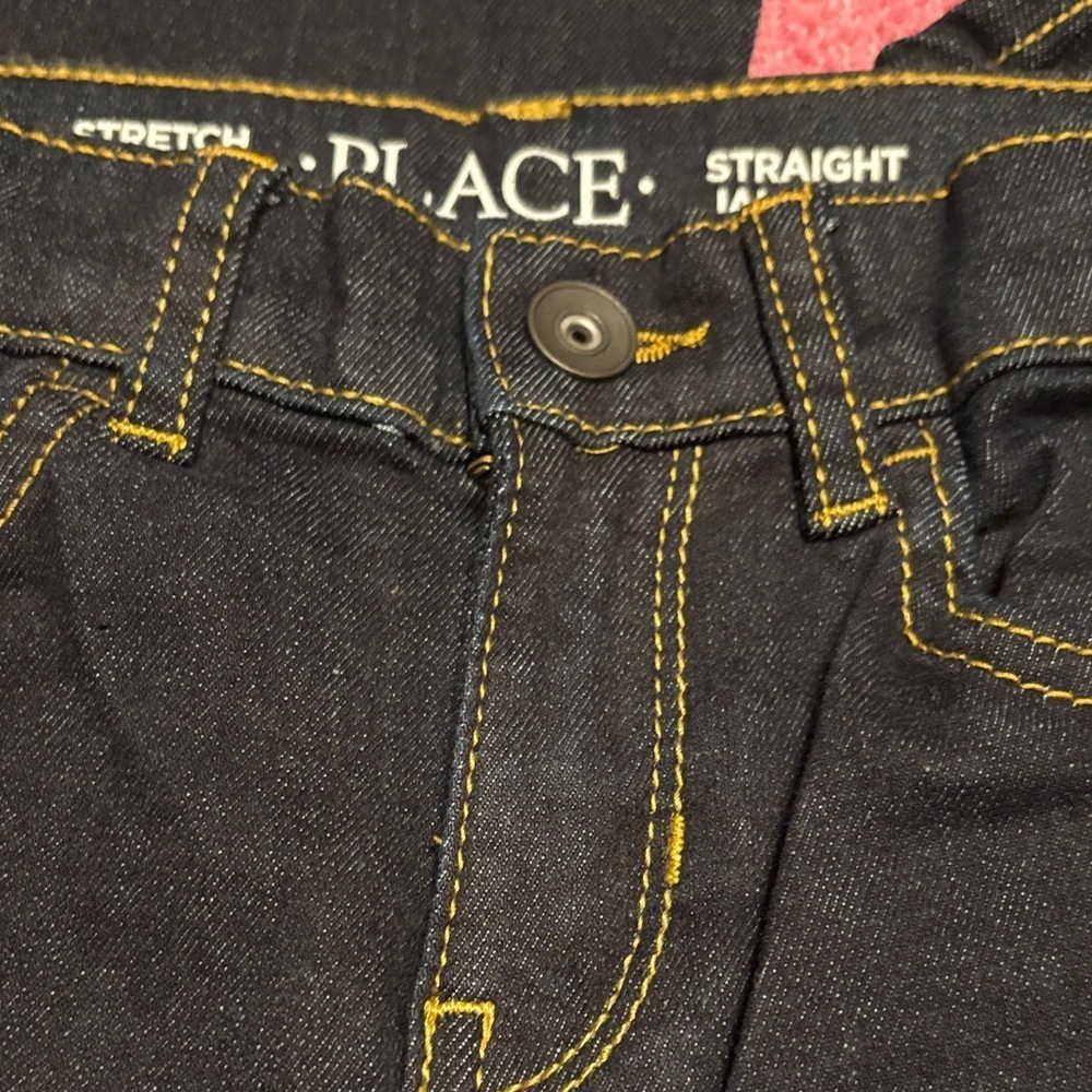 Children place Deep Indigo Straight Jeans. Never worn. - Picture 4 of 4